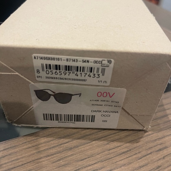 Channel Dark Havana Brown Sunglasses - Picture 5 of 7